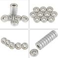 thumbnail image 1 of LAFGUR Roulement à Billes Métallique Scellé Roulement à Billes Rainure Profonde, pour Machine Outil Plastique, Moteur et Plus, 1 of 8