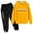 Yellow, variant on Trapstar Kids Hoodies Sets Long Sleeve Graphic Sweatshirts for Boys Girls Loose Trapstar Street Pullover Sweatshirts+Sweatpants Kids Set of 2 Classic Sweatshirts Sets(Gray, 100)