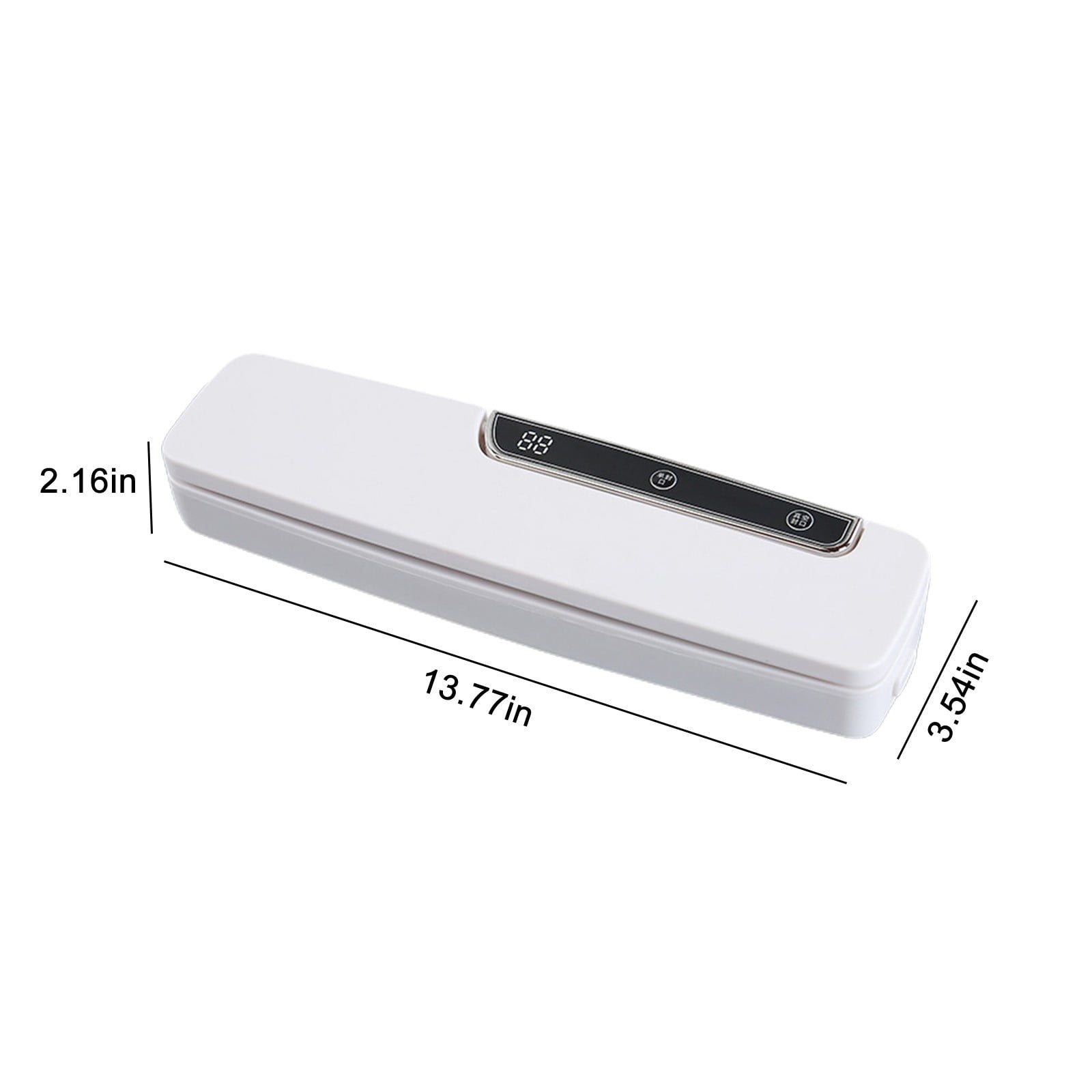 Byujiro Automatic Vacuum Sealer Machine Household Food Sealer with Air Sealing System, Compact Design for Food Storage, Meal Prep, Freezer Bags & Kitchen Organization