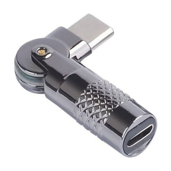 WINDLAND 90 Degree Type C To USB Right Angle Adapter For 60W Fast Charging Data Transfer