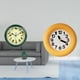 thumbnail image 2 of Reloj de pared con sonido de pájaro cantor, redondo, silencioso, con marco de madera y números , funciona con pilas, ideal para dormitorio, sal, 2 of 8