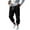 BBH57-Black, variant on Mens Pant Soft Baggy Trendy Fashion Fall 2026 Loose Fit Active Streetwear | Elastic Cuff Running Everyday Clothes Wine S