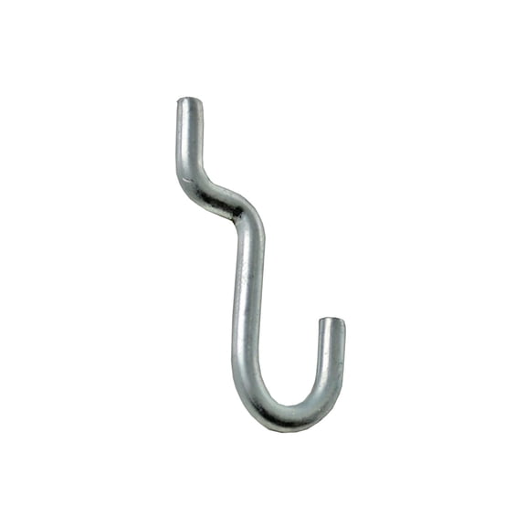 Metal J Hook for Slatwall & Pegboard, 20-Pack