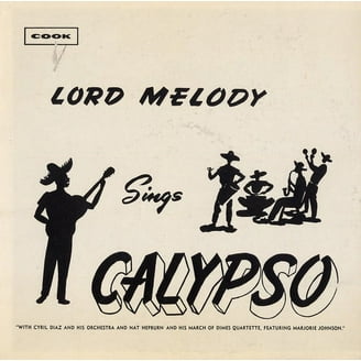 9【カリプソ/希少COOK原盤】LORD MELODY/モッズ/CALYPSO Calypso 1962 LORD MELODY ロード・メロディ