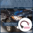 thumbnail image 2 of Kit de reparación de cable de faros Unique Bargains No.55112988AE/55112989AE para Ram 1500 Big Horn, Laramie, Limited Luz trasera Conector de faros 12 terminales 30cm/11.81" 1 set, 2 of 7