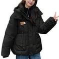 thumbnail image 2 of UPPADA Womens Winter Quilted Jackets Trendy Long Sleeve Full Zip Puffer Jacket Coats with Pockets Puffer Coats Women Black,S, 2 of 3