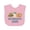 AD-Pink, variant on Inktastic Oktoberfest 2025 Celebration Baby Bottle Hat Pretzel Boys or Girls Baby Bib
