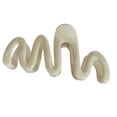 thumbnail image 2 of Hair Clip, Plastic Cream White Claw Clip Barrettes  for Outing, 2 of 8