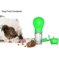 thumbnail image 3 of Botella de agua de viaje para perros, botella de agua portátil para perros, dispensador de platos para bebidas para mascotas, para caminar, viajar, senderismo, cuenco multifuncional para agua y, 3 of 5