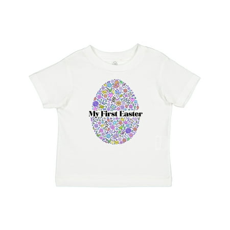 

Inktastic My First Easter Egg Outfit for Girls Gift Baby Girl T-Shirt