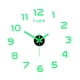 thumbnail image 4 of Pegatinas luminosas para reloj mural, relojes decorativos, adhesivos de pared 3D, reloj de pared DIY para comedor, 4 of 9