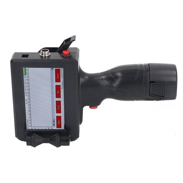 Impresora De Inyección De Tinta Portátil, Pantalla Táctil HD De 4,3 Pulgadas, Máquina De Impresión De Inyección De Tinta Portátil Ajustable En Altura De Impresión De 600