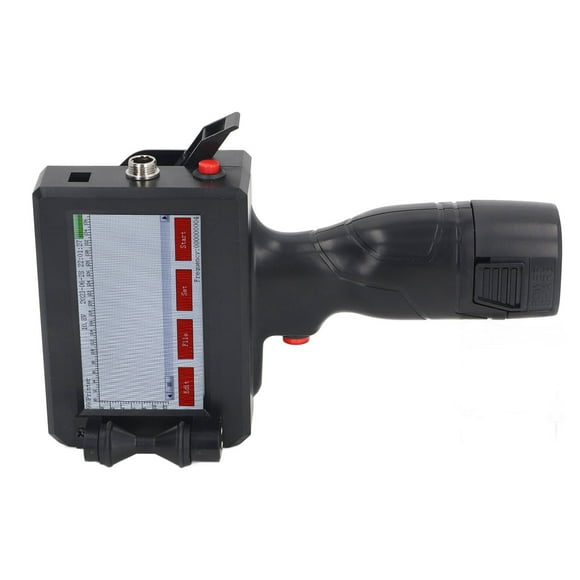 Impresora De Inyección De Tinta Portátil, Pantalla Táctil HD De 4,3 Pulgadas, Máquina De Impresión De Inyección De Tinta Portátil Ajustable En Altura De Impresión De 600