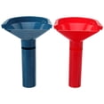 thumbnail image 1 of Shisuyan 2Pcs Coin Counter Tool Coin Wrappers Funnel Plastic Coin Funnel Dollar Coin Funnel Change Counter Tool, 1 of 8