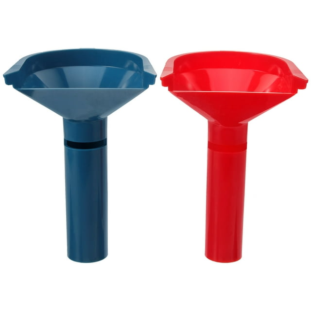 Shisuyan 2Pcs Coin Counter Tool Coin Wrappers Funnel Plastic Coin Funnel Dollar Coin Funnel Change Counter Tool