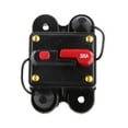 thumbnail image 2 of Vensio -300 Amp High Current Car Audio Inline Circuit Breaker with Manual Reset, Waterproof 12V-24V DC Fuse Holder Switcher for Amplifier and System Protection, 2 of 5