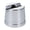 Silver, variant on LAZIOEGR Man's Manual Shaving Razor Stand Aluminum Alloy Safety Razor Base Accessory, Silver, 1.4 in / 3.5 cm