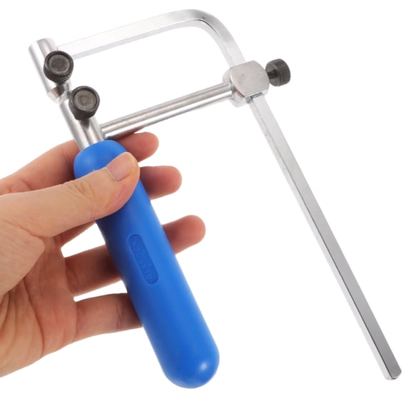 Minkissy U-Shaped Scroll Saw Multifunctional Precision Hacksaw for , High Accuracy Cutting Tool, 1 Piece