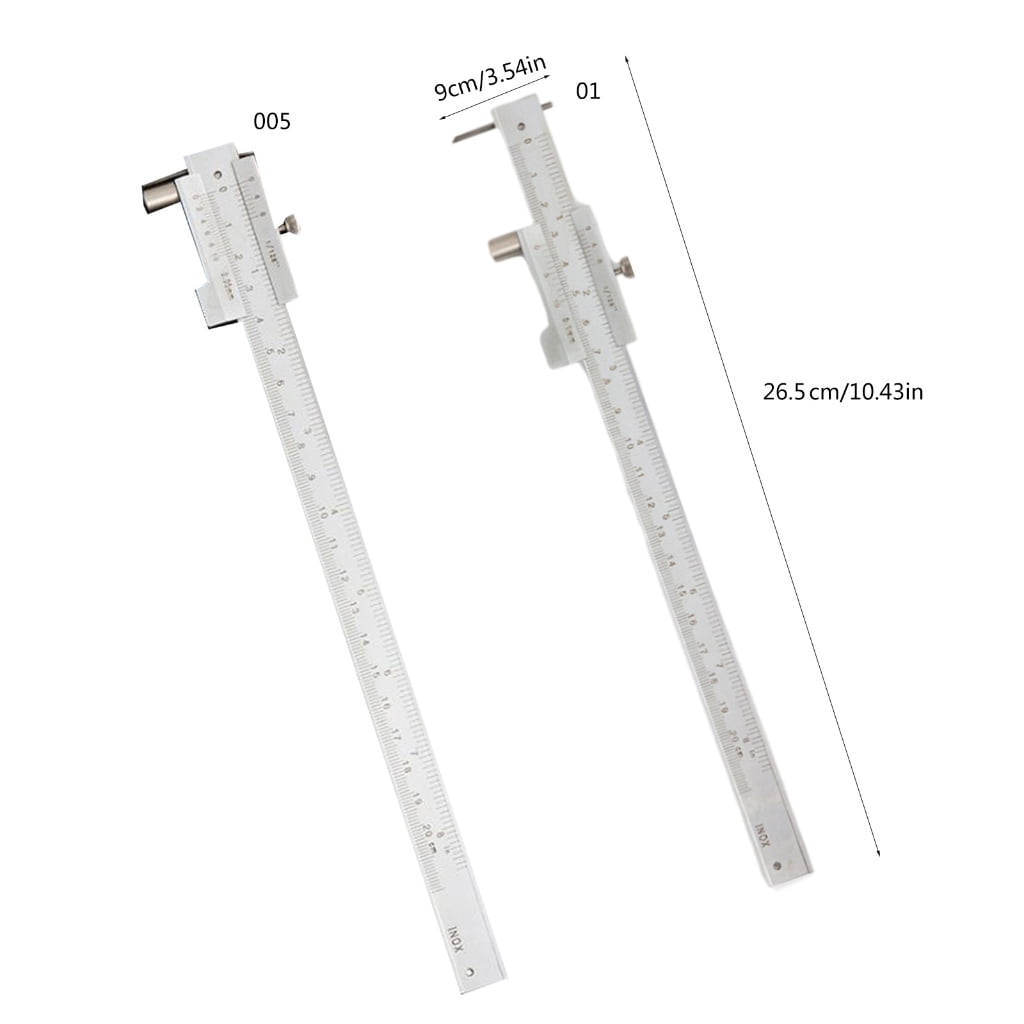 Yokua 8in Marking Gauges Calipers 200mm Marking Gauges Calipers for Detailed Scribing