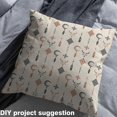 thumbnail image 2 of Manfei Boho Dreamcatcher Aztec Fabric by the Yard (1 Yard), Rustic Cow Skull Decorative Fabric by the Yard, Tribal Geometric Sewing & Crafting Fabric, Luxurious Living Room Decoration, 2 of 6