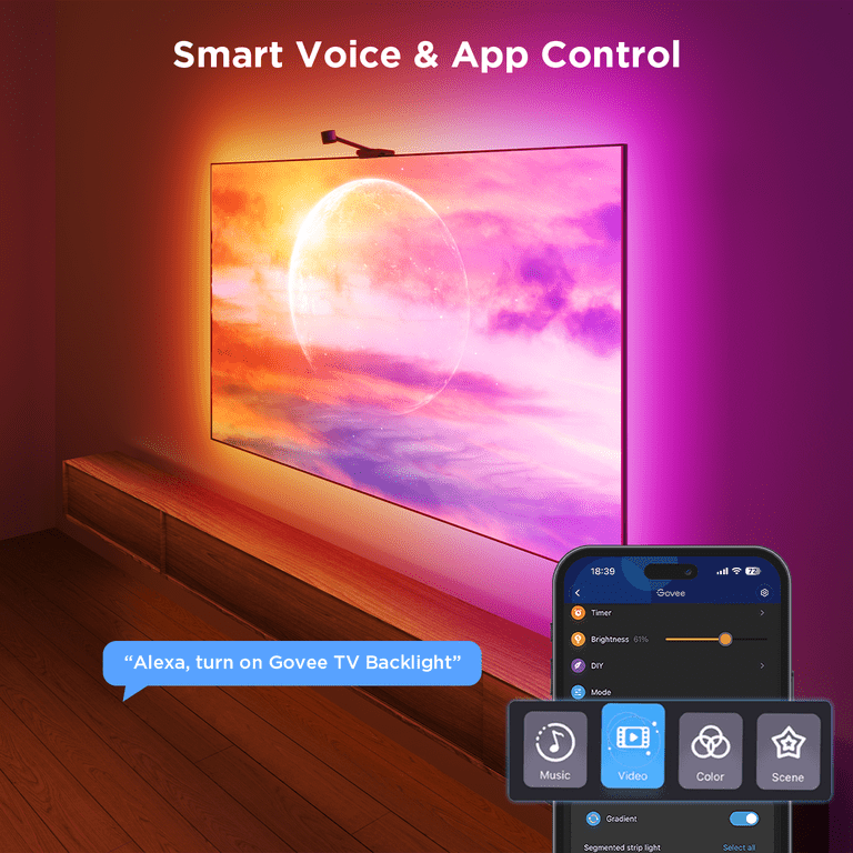 Govee Smart TV Backlight 3S for 75-85 Inch TVs photo 5