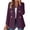 Purple, variant on Womens Blazer Jacket Double Breasted Long Sleeve Work Dressy Casual Outfit Notch Lapel Bsuiness Office Outwear (XL, Light Blue)