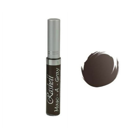 [3 PACK] RASHELL Masc A Gray Hair Color Mascara Gray Touch Up [103 WARM BROWN] * BEAUTY TALK LA *