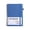 B-Blue, variant on Portable Blank Notebook, 250 Sheets 500 Pages Extra Thick Sketchbook, Tearable Drawing Book for Notes and Art, Blank Pages for Youngsters Designers and Journaling, Gift for Creators and Artists