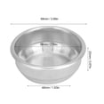 thumbnail image 4 of LHCER Stainless Steel Single Layer Double Doses Filter Basket Coffee Machine Professional Accessory,Coffee Filter Basket, 4 of 8