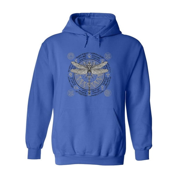 Dragon-fly Composition Hoodie Women -Image by Shutterstock, Female x-Large