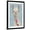 Black Frame, variant on Art.com Adorned Llama II Art Print by Victoria Borges, White Frame Wall Art, 17" x 23"