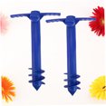 thumbnail image 3 of WHAMVOX Umbrella Stakes Umbrella Anchor Plastic Blue 2Pcs Blocks Sun, 3 of 8