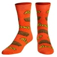 thumbnail image 2 of Crazy Socks for Men, Reese's Peanut Butter Cups, Funny Colorful Prints, Large, 2 of 6