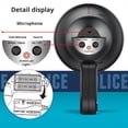 thumbnail image 3 of Kids Portable Megaphone Toy - Voice Alarm Modes Battery Operated Mini Handheld Bullhorn Children Pretend Play Loud Speaker Toy, 3 of 7