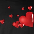 thumbnail image 3 of CafePress - Hearts Long Sleeve Dark T Shirt - Long Sleeve Dark T-Shirt, 3 of 4