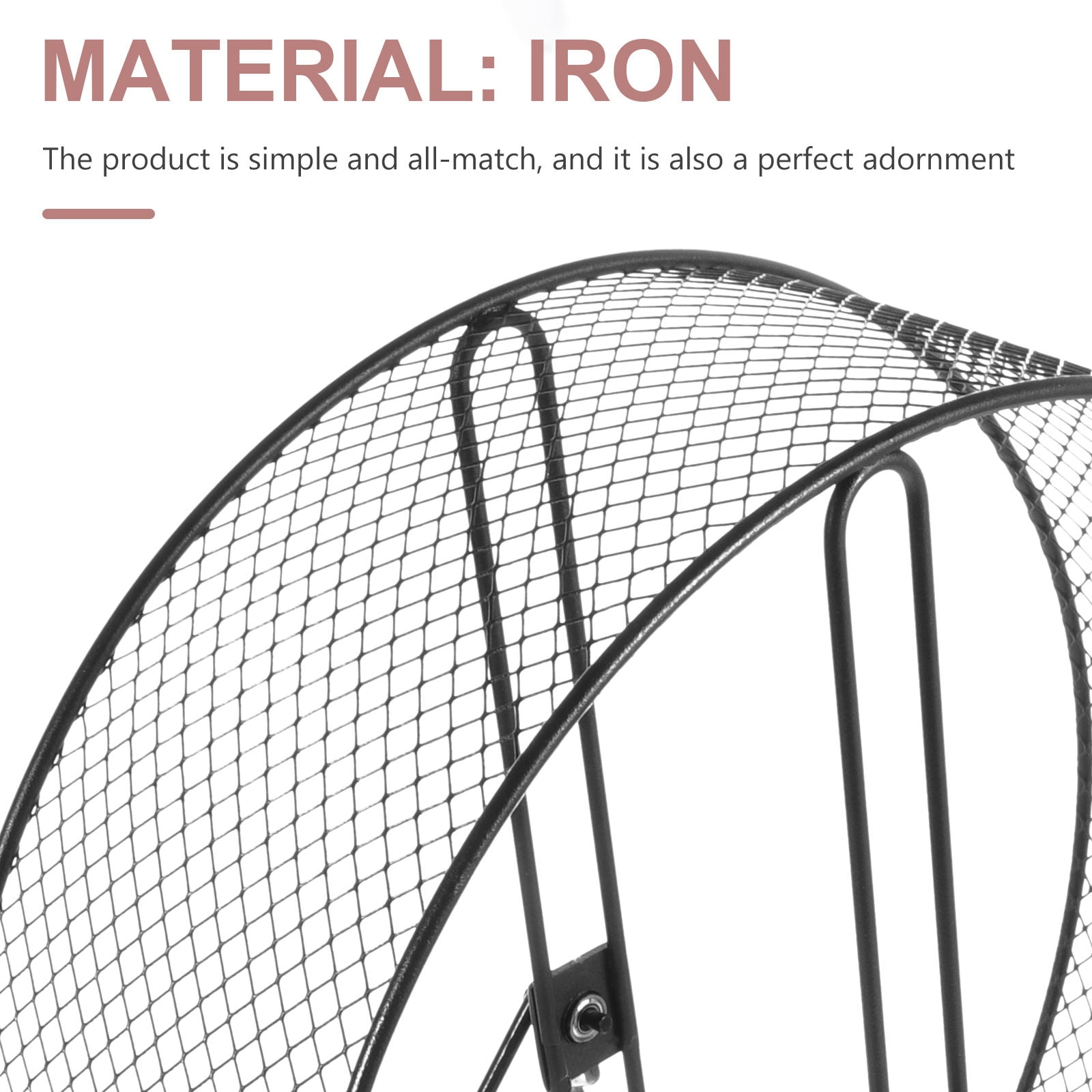 LULULION Quiet Hamster Exercise Wheel with Sturdy Iron Frame for Small Pets and Night Use