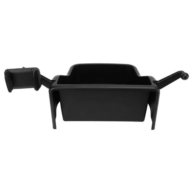 Caja de almacenamiento para tablero de consola central con soporte para teléfono de repuesto para Mustang Mach‑E 2021+ Jadeshay A