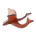 thumbnail image 2 of MERIGLARE Support de Guitare Antidérapant Portable Détachable en Forme de x pour Basse École Maison Marron, 2 of 9
