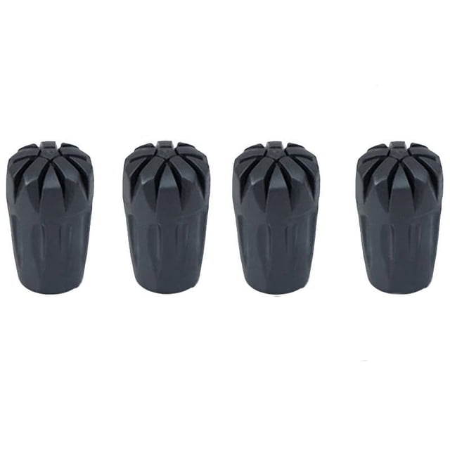 Puntas de goma para bastones, bastones de trekking, bastones de senderismo