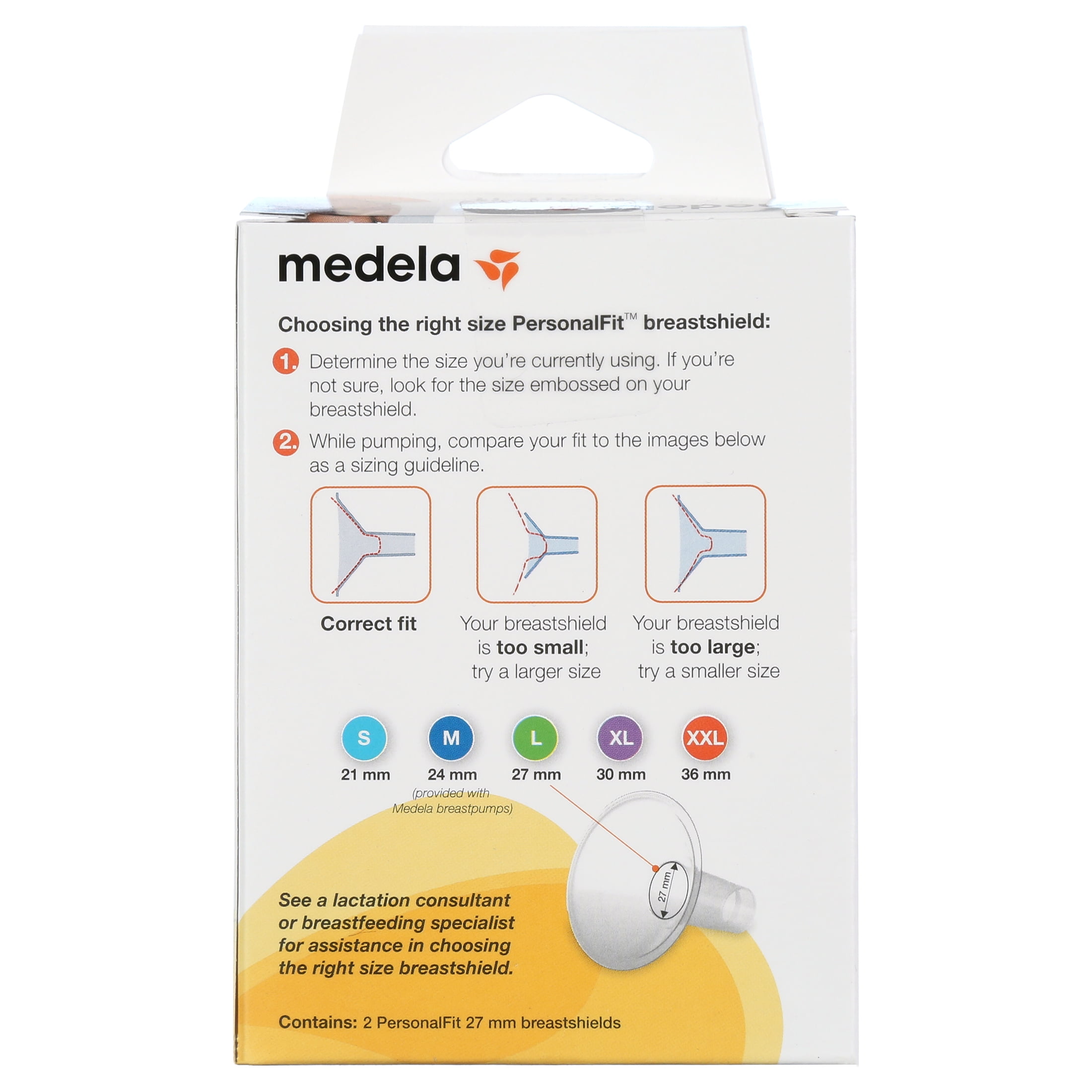  Medela Round Nipple Shield - 24 mm (Medium) : Breast Nipple  Therapy Products : Baby