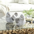 thumbnail image 3 of DecMode 10" Indoor Outdoor Bird Garden Sculpture (2 Pack), 3 of 14