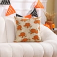 thumbnail image 2 of Chmadoxn Throw Pillows Halloween Pumpkin Printed Linen Sofa Pillows Fall Decorations for Home Funny Cute Soft Throw Pillows, 2 of 4