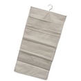 thumbnail image 2 of Organizador de armario colgante Bolsillos de malla de 2 lados Bolsa de almacenamiento para armario Bolsa para ropa interior Calcetines de sujetador, 15 rejillas, Beige Methold HA003837-01, 2 of 6