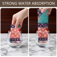 thumbnail image 6 of 2 Pcs Pioneer Flower Floral Print Pattern Kitchen Towels, Funny Microfiber Dish Towel Set, 18" X 26" Tea Towels, 6 of 6