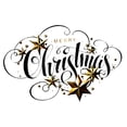 thumbnail image 4 of Pegatinas de pared navideñas, murales de arte de pared, decoración del hogar de PVC, papel tapiz decorativo, calcomanías de pared de estrellas, 4 of 9