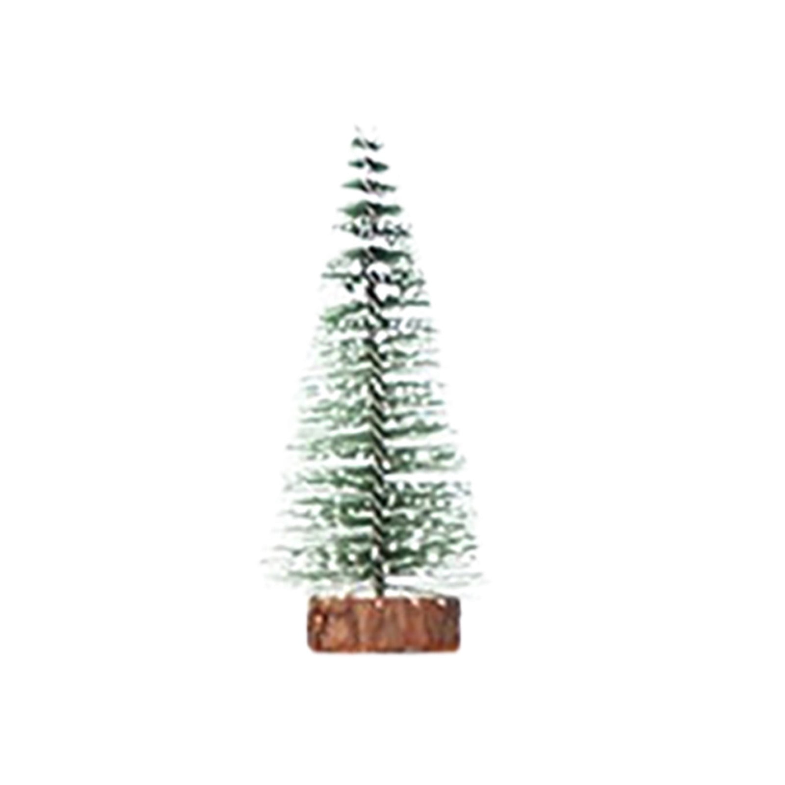 Mini Muiltisize Christmas Tree Stick White Cedar Desktop Small Christmas Decor 
