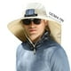 thumbnail image 3 of Xihbxyly Sombrero con Ventilador Solar, Protección Solar para Pesca Al Aire Libre, Carga Usb y Solar, Malla Transpirable, Cómodo, Talla Ajustable, Ideal para Senderismo, Jardinería y Viajes de Verano, 3 of 4