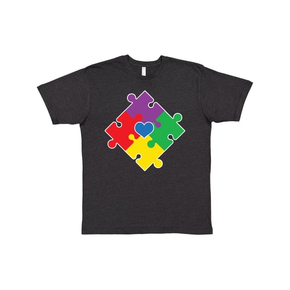 Inktastic Autism Awareness Month Puzzle T-Shirt