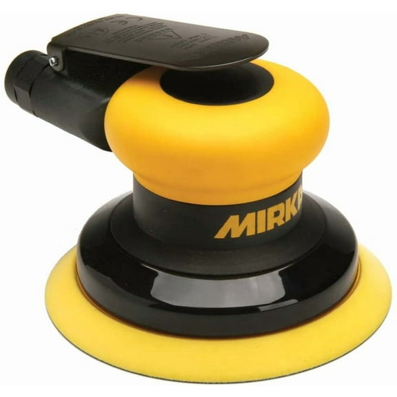 Mirka MR-5 5" Pneumatic Random Orbital Finishing Sander with PSA Back-Up Pad