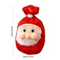 thumbnail image 3 of Nkmbld Large Christmas Gift Bags, Santa Claus Gift Bags Velvet Smile Old Man Christmas Decoration Backpack Bags, 3 of 6